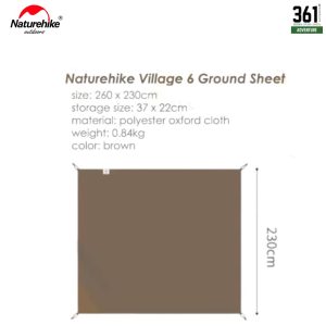Naturehike Village 6.0 Ground Sheet