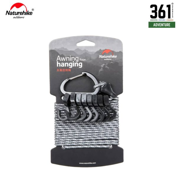 Naturehike Canopy Hanging Rope – Dark Grey