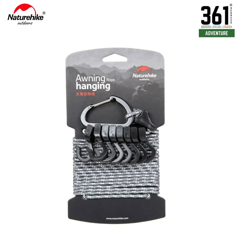 Naturehike Canopy Hanging Rope – Dark Grey
