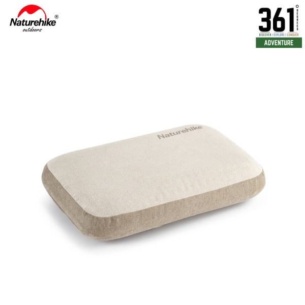 Naturehike Memory Foam Square Pillow - Khaki