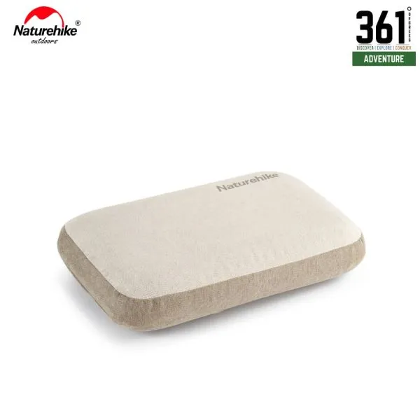 Naturehike Memory Foam Square Pillow - Khaki