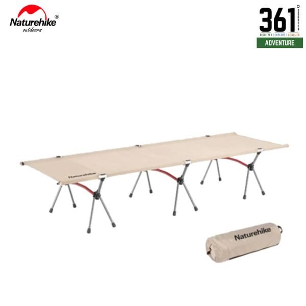 Naturehike Folding Camp Bed with Three Support Points