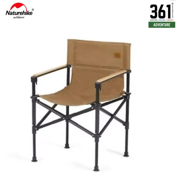 Naturehike Two-Gear Folding Chair (Dark Coffee)