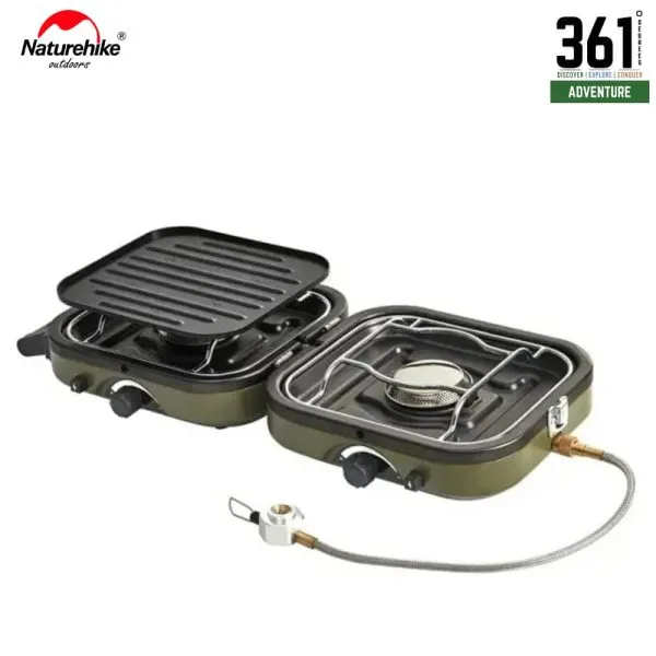 Naturehike Phantom Double Burner Folding Gas Stove