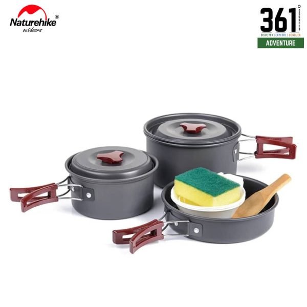 Naturehike 4-in-1 Tableware Camping Set