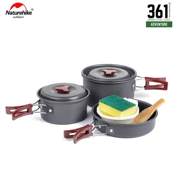 Naturehike 4-in-1 Tableware Camping Set