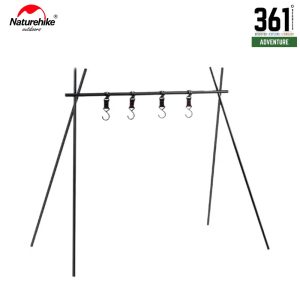 Naturehike Folding Aluminum Alloy Camping Rack with Hook