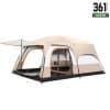 Large Family Camping Tent for 4 to 6 Persons with 2 Bedrooms