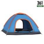 Outdoor lightweight waterproof manual tent for 3 to 4 people, 361 Degrees Tanzania