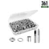 Grommets Eyelets Tool Kit - Tent Repair Kit