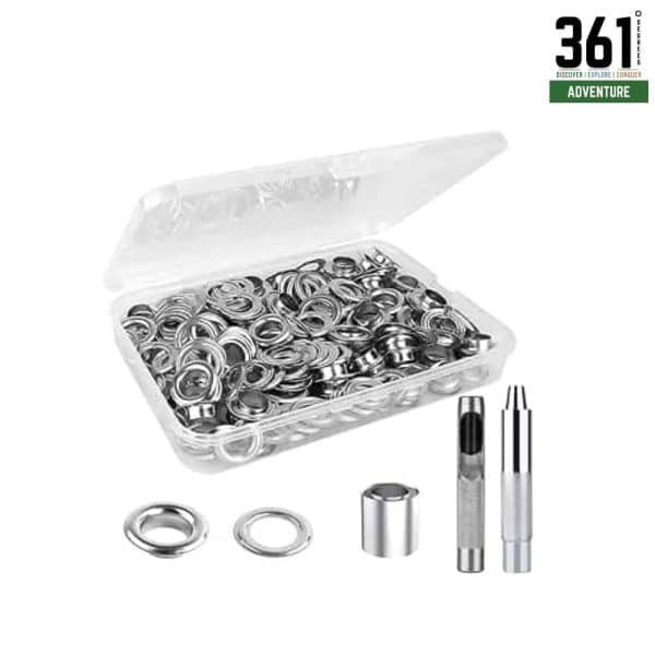 Grommets Eyelets Tool Kit - Tent Repair Kit