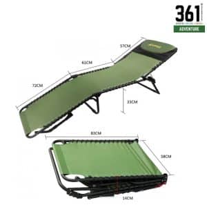 Chanodug Portable and Foldable Recliner Chair