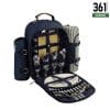 Picnic Backpack with Complete Cutlery Set