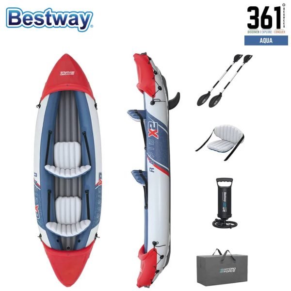 Bestway Hydro-Force Rapid X2 Inflatable Kayak Set - 2 Person
