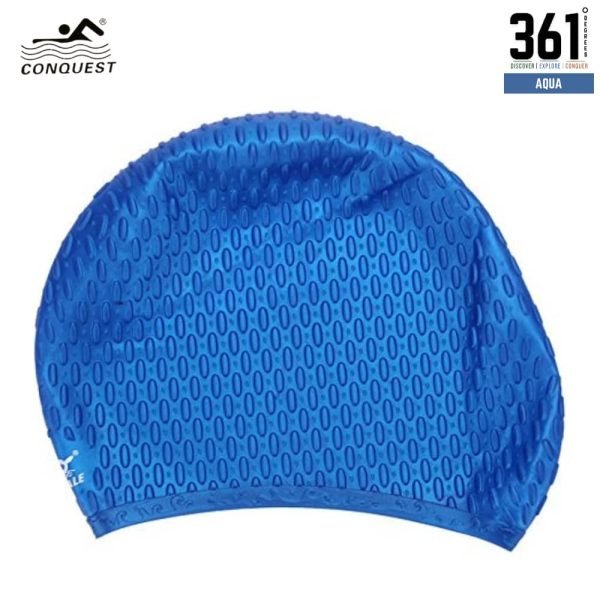 Conquest Swimming Cap - Bubble Type