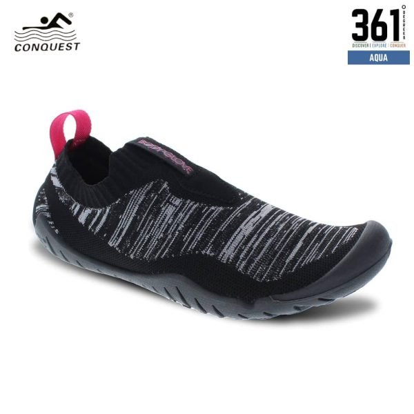 Slip-On Water Shoes - Unisex Hydro Knit with Drainage Sole
