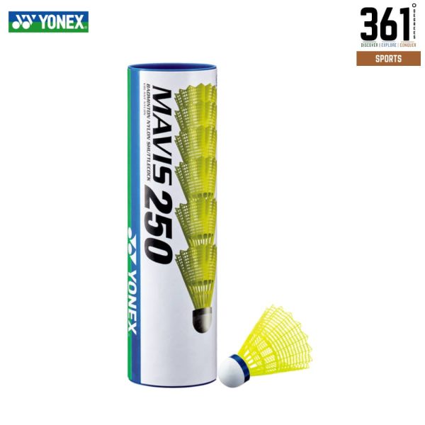 Yonex Mavis 250 Nylon Shuttlecock - Yellow