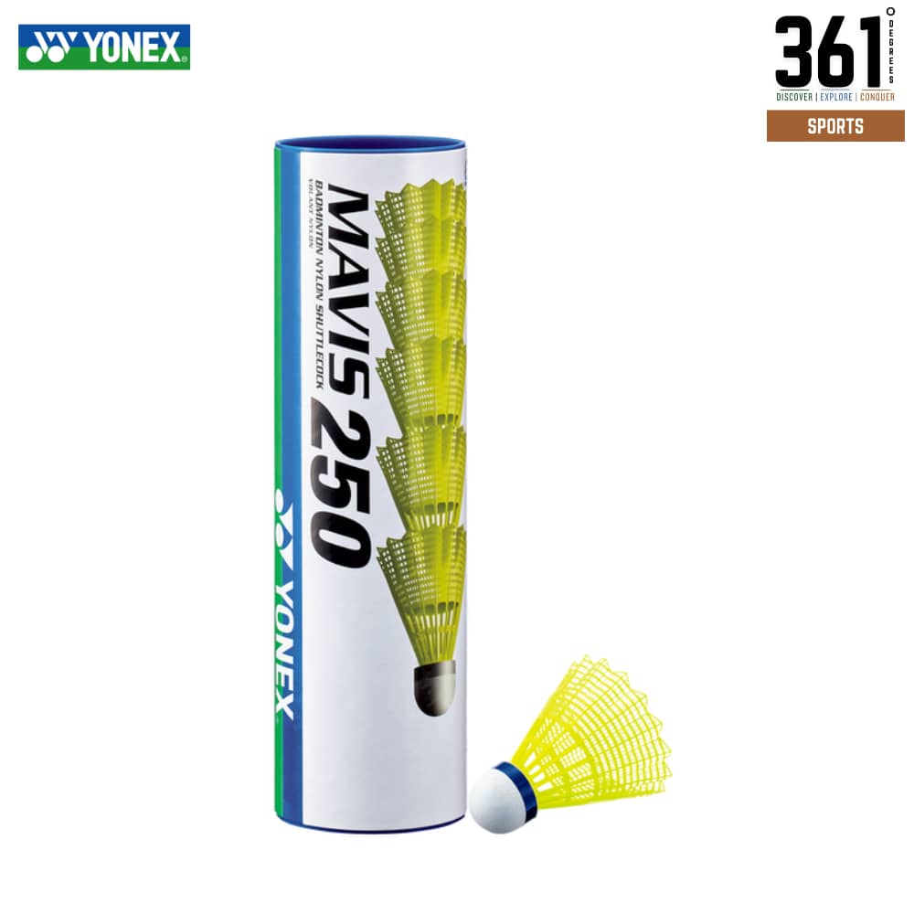 Yonex Mavis 250 Nylon Shuttlecock - Yellow