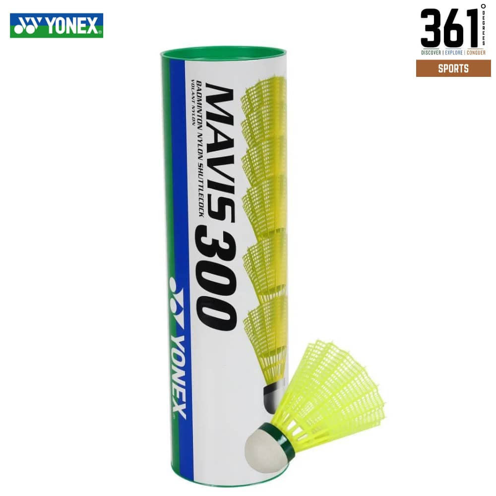 Yonex Mavis 300 Nylon Shuttlecock - Yellow