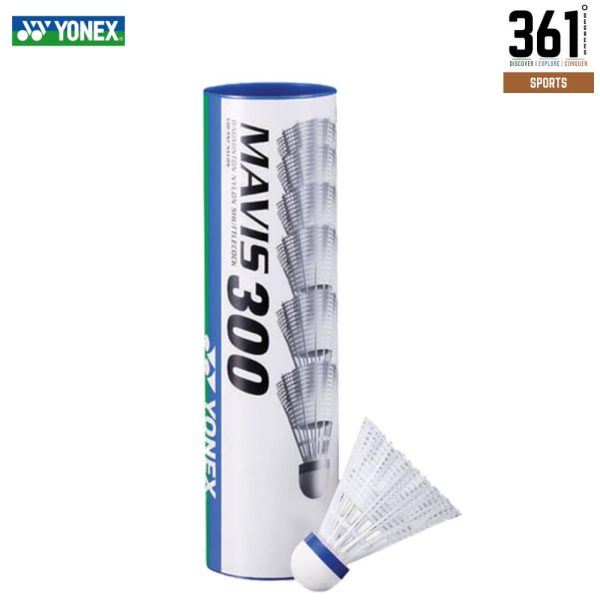 Yonex Mavis 300 Nylon Shuttlecock - White