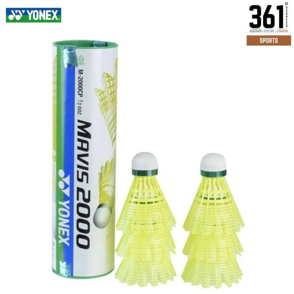 Yonex Mavis 2000 Nylon Shuttlecock - Yellow