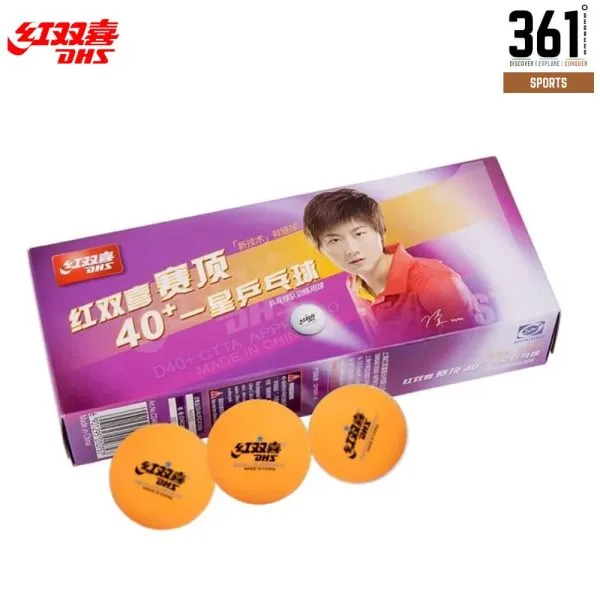 DHS D40+ 1-Star Table Tennis Balls