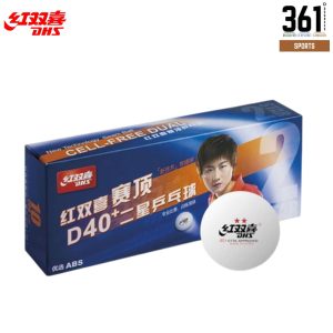 DHS D40+ 2-Star Table Tennis Balls