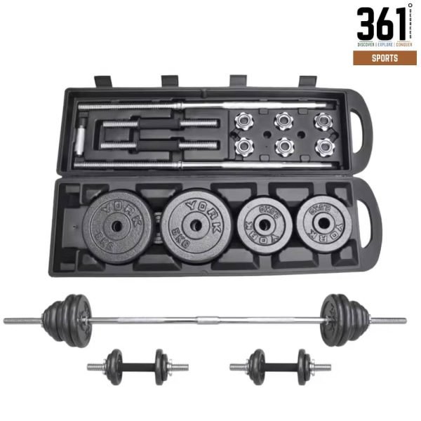 50 Kg Adjustable Coated Dumbbell Set