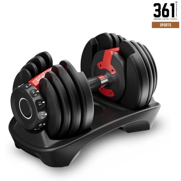 Adjustable Dumbbells for Home Gym Workouts - 1 Pc