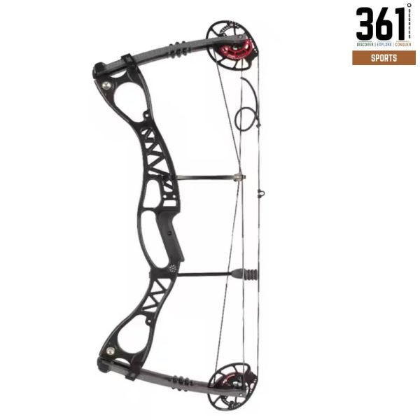 Youth Compound Bow - 27.5 in Axle-to-Axle, 15-45 lb Adjustable