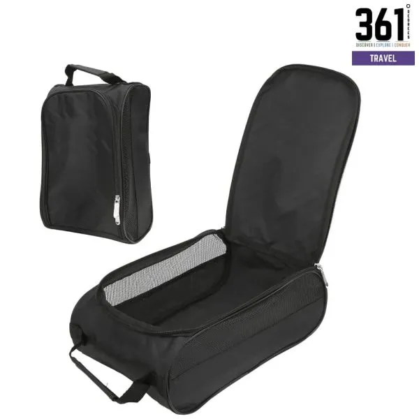 Large Capacity Shoe Bag - Nylon, Breathable, with Handle