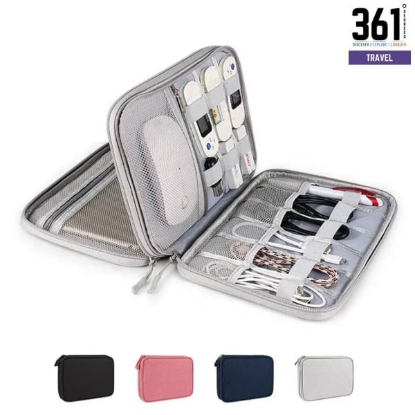 Travel Cable & Gadget Organizer