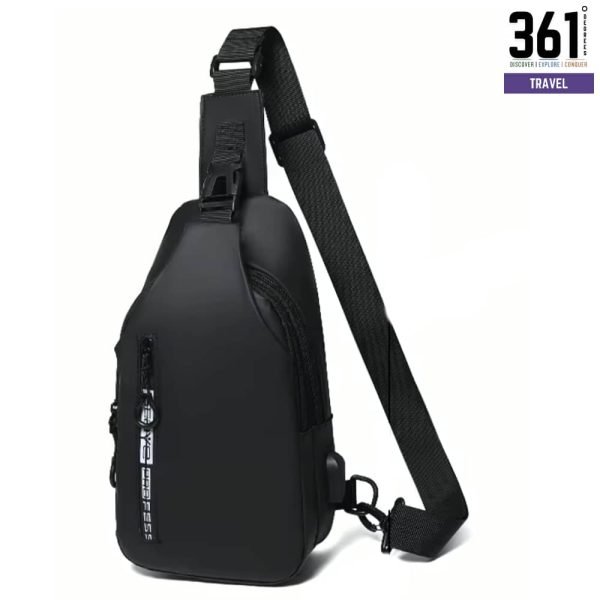 Anti-Theft Chest Bag with USB Port