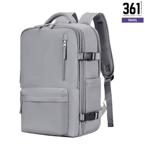 Lightweight Waterproof Travel Backpack with USB Charging Port