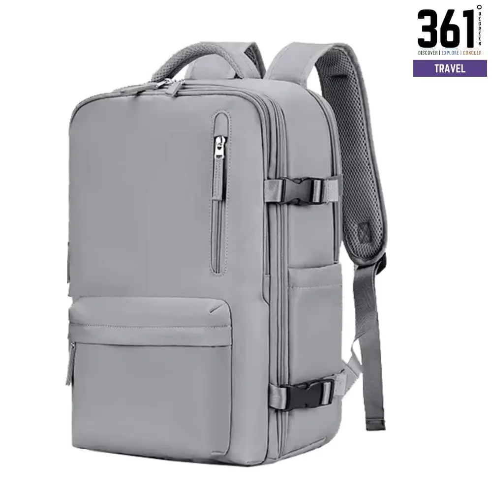 Travel Backpack with Laptop Compartment and USB Pass-Through