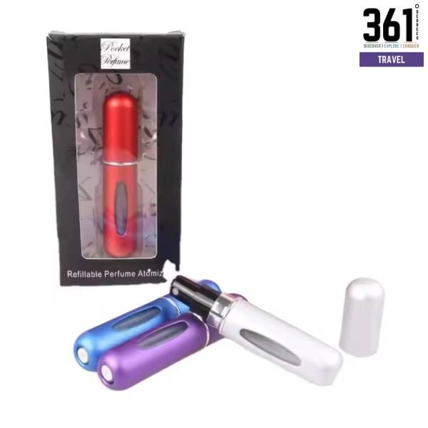 Portable Aluminum Perfume Bottle