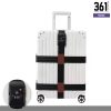 Adjustable Luggage Straps with TSA-Approved Combination Lock