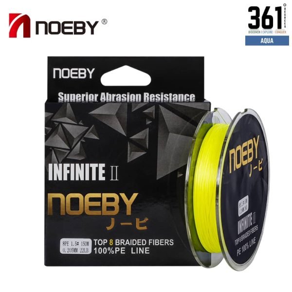 Noeby Infinite X8 PE 300m Braided Fishing Line - 1.0 – 16lb