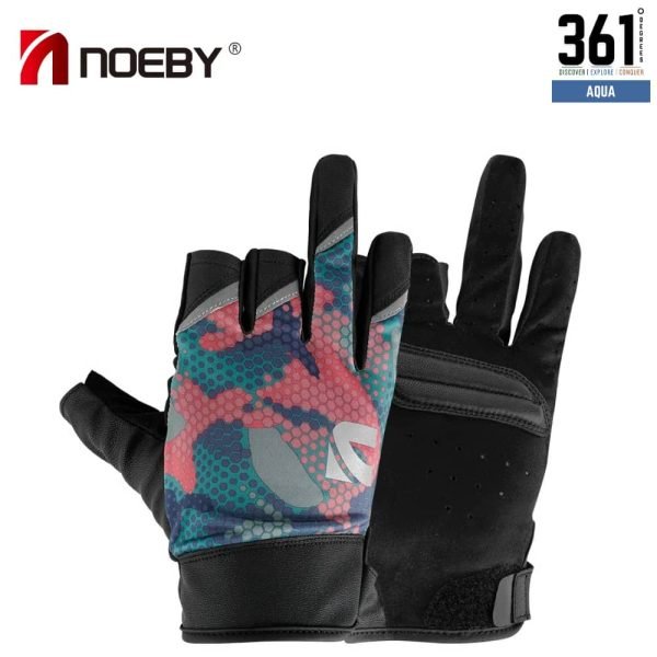 Noeby Men’s Quick-Release 3-Finger Cut Fishing Gloves