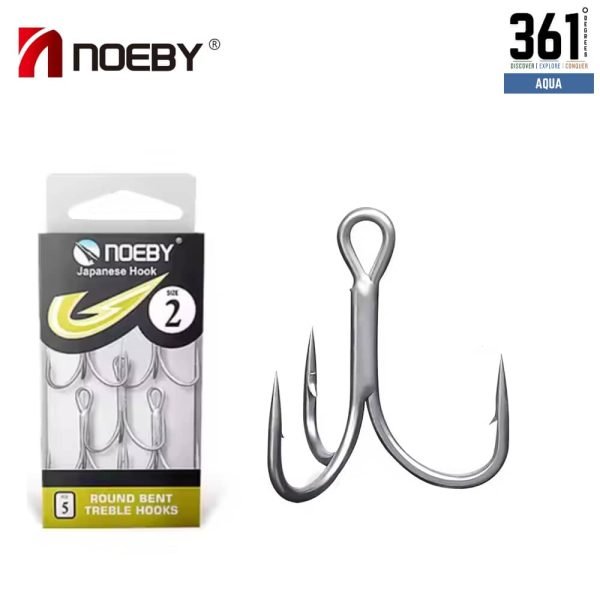 Noeby High Carbon Steel 3X Treble Hook