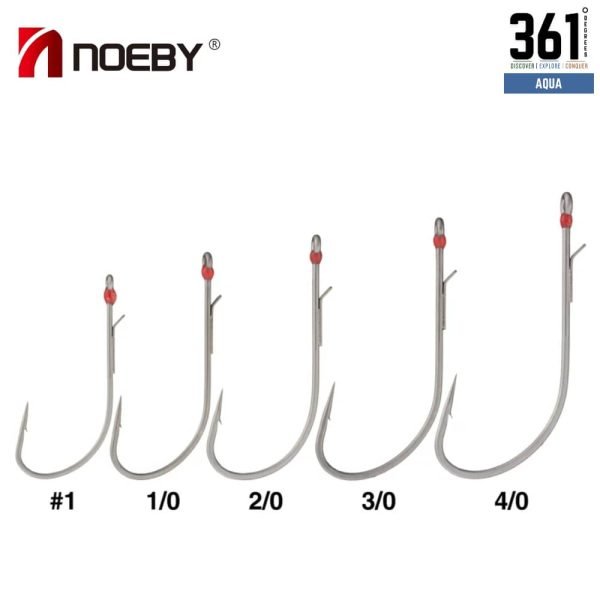Trolling & Rigging Hooks - 420 Stainless, 6/0 to 13/0