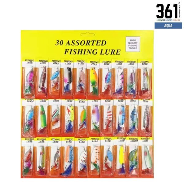 Fishing Tackle Set – 30-Piece Spoon Lure Collection