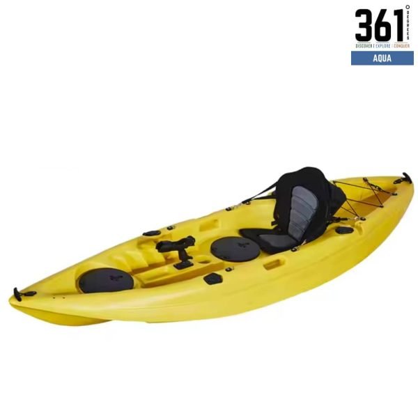 Single Seat 9FT Fishing Sit-On-Top Kayak + Padel + Seat