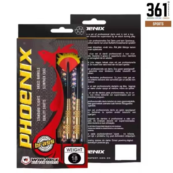 WIN.MAX Phoenix Soft Tip Darts Set - 18g