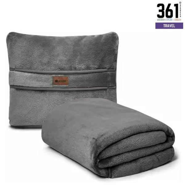 Foldable 4-in-1 Travel Blanket and Pillow