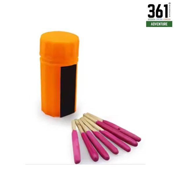 Windproof and Waterproof Survival Matches Kit