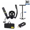 DIDEEP 0.5L Scuba Diving Tank with Full Face Snorkel Mask