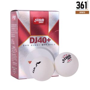 DHS DJ40+ 3-Star Table Tennis Balls