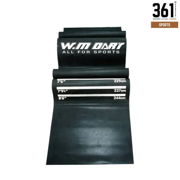 WIN.MAX Heavy-Duty Rubber Dart Mat