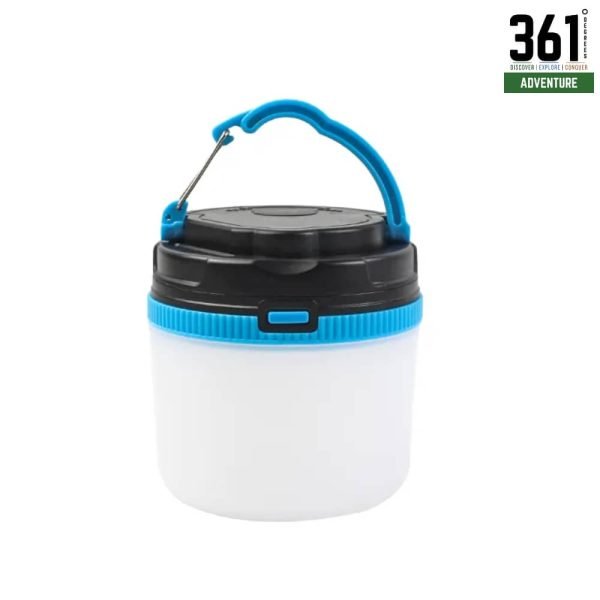 Mini Camping Tent Lamp - Battery Operated, 3 Modes